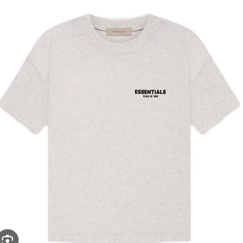 Essentials Gray Short Sleeve Tee